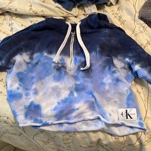 Calvin Klein Cropped Wuarter Zip